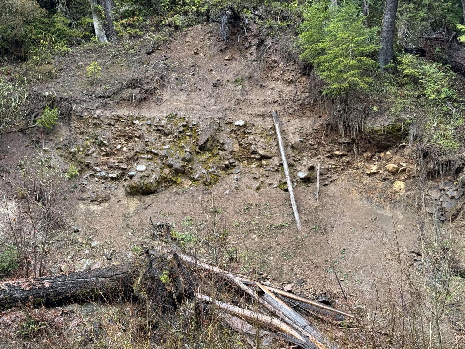 Bench deposit medium view.