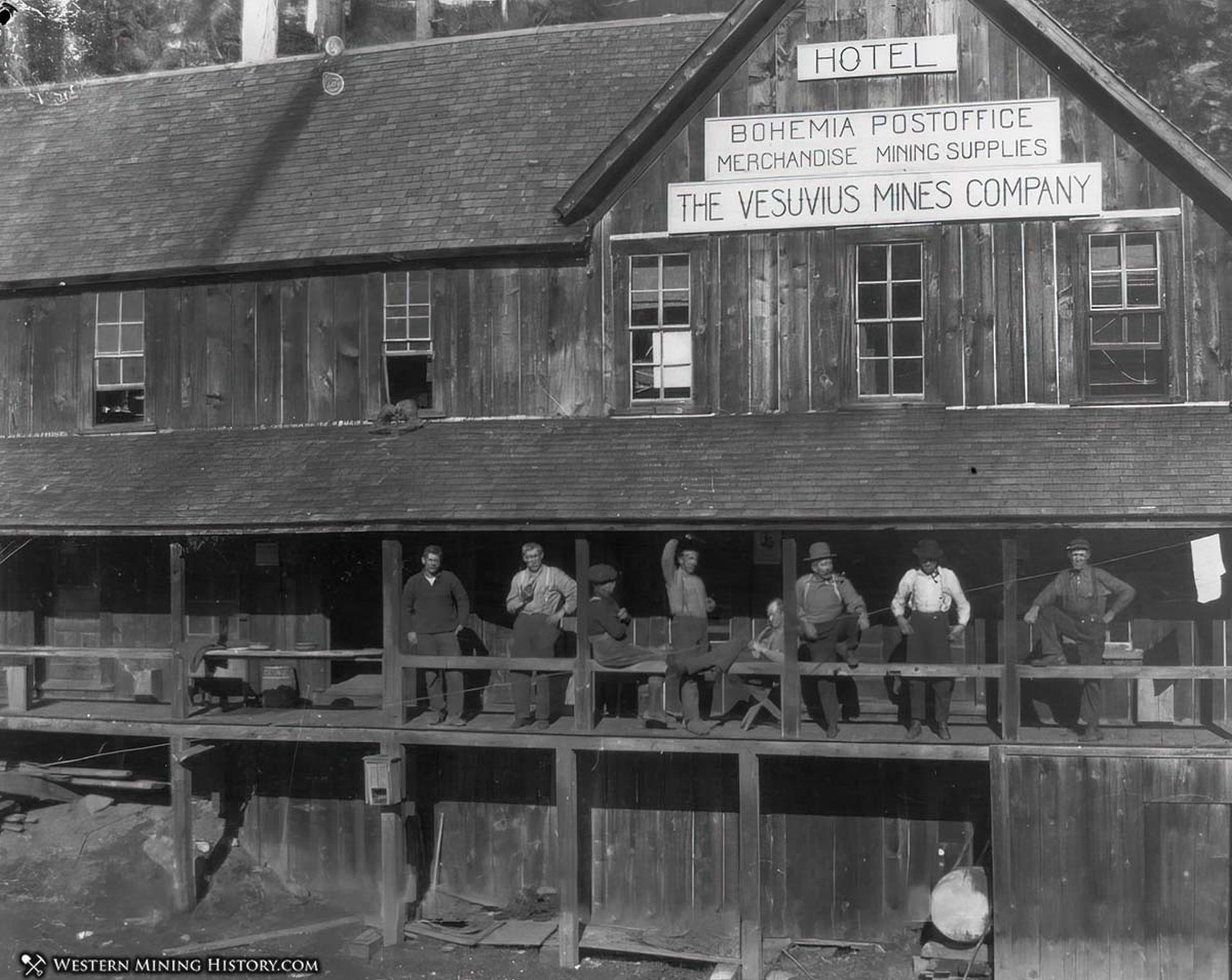 Vesuvius Company Building, Bohemia District, 1914
